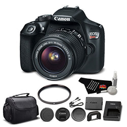 Canon EOS Rebel T6 Digital SLR Camera Bundle with EF-S 18-55mm f/3.5-5.6 is II Lens with UV