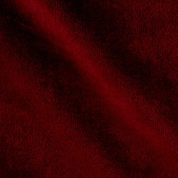 Mike Cannety Textiles Solid Velour Burgundy Fabric by The Yard, Burgundy