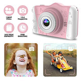 WOWGO Kids Digital Camera - 12MP Children's Camera with Large Screen for Boys and Girls, 1080P Rechargeable Electronic Camera with 32GB TF Card