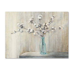 Cotton Bouquet by Julia Purinton, 18x24-Inch Canvas Wall Art