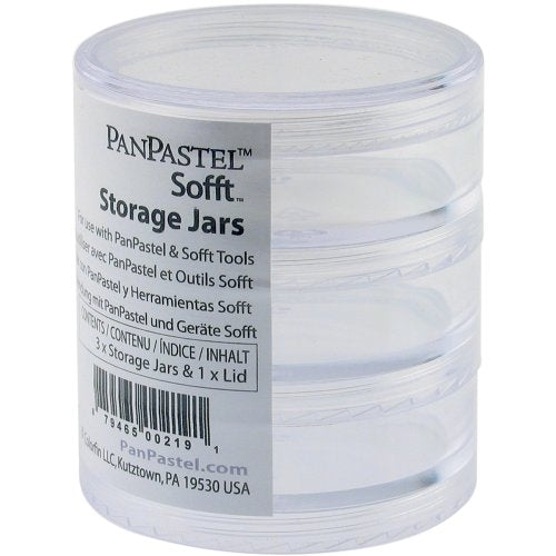 2-1/2-Inch Colorfin PanPastel Empty Storage Jars