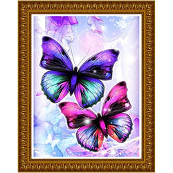 5D DIY Butterfly Full Drill Rhinestone Diamond Painting Kits for Home Décor