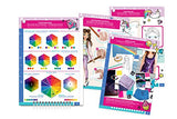 Make It Real - Fashion Design Sketchbook: Digital Dream. Inspirational Fashion Design Coloring Book for Girls. Includes Sketchbook, Stencils, Puffy Stickers, Foil Stickers, and Fashion Design Guide