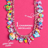 Craft-tastic - DIY Puffy Charms - Craft Kit Makes a Necklace, 5 Bracelets, 6 Pencil Toppers, and 16 Shoe Charms