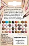Crayola Multicultural Crayons - 32 Count (3 Pack)