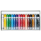 Pentel arts and crafts crayons clear label Maki 16 colors PTCGP1-16
