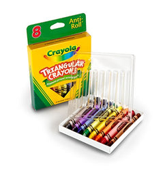 Crayola 8ct Triangular Crayons