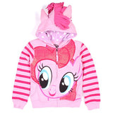 My Little Pony Big Girls Zip-up Hoodie, Pinkie Pie, Medium (8/10)