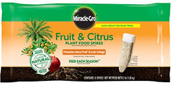 Miracle-Gro Fruit & Citrus Fertilizer Spikes - 12 PK