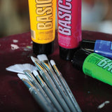 Liquitex BASICS Paint Brush 6-Pack, Short-Handle