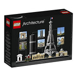 LEGO Architecture Skyline Collection 21044 Paris Skyline Building Kit with Eiffel Tower Model and Other Paris City Architecture for Build and Display (649 Pieces)