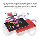 XP-PEN Deco Fun L Graphic Drawing Tablet 10x6 Inches Digital Drawing Pad Art Tablet with 8192 Levels of Pressure Battery-Free Stylus for Digital Drawing, Animation, Online Teaching(Red)