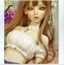 BJD Doll Clothes for SD10/SD13/SD16/DD/DY 1/3 Girl Doll Sexy White Strapless Chest wrap