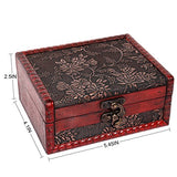 SICOHOME Treasure Box, 5.46" Tarot Cards Box for Trinkets,Taro Cards,Gifts and Home Decor