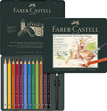Faber Castell 12 Watercolor Pencils in Tin Box Albrecht Durer Magnus.