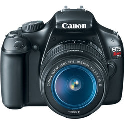 Canon EOS Rebel T3 Digital SLR Camera with EF-S 18-55mm f/3.5-5.6 IS Lens (discontinued by