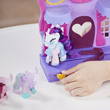 My Little Pony Friendship is Magic Rarity Fashion Runway Playset - Fun My Little Pony Toys Set - Slide Rarity into a Glamorous Outfit to Have Her Strut Up and Down the Catwalk in Style