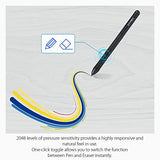 XP-Pen PN01 Battery-free Passive Stylus 2048-level Pressure Sensitivity Grip Pen Only for XP-Pen