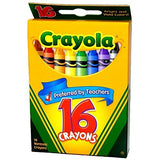Crayola Classic Color Pack Crayons 16 ea ( Pack of 2)