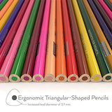 Arteza Watercolor Pencils and Watercolor Half Pan Bundle for Artists & Beginners