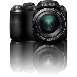 Fujifilm FinePix S4000 14 MP Digital Camera with Fujinon 30x Super Wide Angle Optical Zoom Lens and