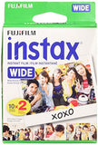 Fuji Wide Instant Color Film Instax for 200/210 Cameras - 2 Twin Packs - 40 P.