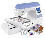 Brother PE770 Embroidery Machine + Grand Slam Package Includes 64 Embroidery Threads + Prewound