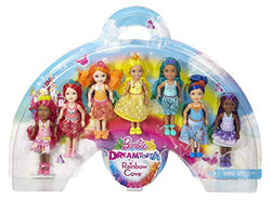 Barbie Dreamtopia Rainbow Cove 7 Doll Gift Set