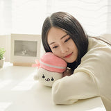 Choba Food Plush 15cm(6.0") Macaron Small Pink