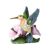 Enesco Jim Shore Heartwood Creek Mini Hummingbird Figurine, Multicolor