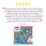 Melissa & Doug Created by Me! Bead Bouquet Deluxe Wooden Bead Set With 220+ Beads for Jewelry-Making
