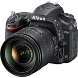 Nikon D750 Digital SLR Camera Body & AF-S 24-120mm f/4 G VR ED Zoom-Nikkor Lens (Renewed)