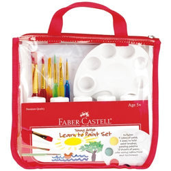 Faber-Castell - Young Artist Learn to Paint Set - Premium Art Supplies For Kids by Faber Castell