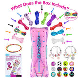 INNOCHEER Friendship Bracelets Making Kit, Arts and Crafts Jewelry Making Toys for Teen Girls Ages 6 7 8 9 10 11 12, Gifts for Party Supply, Christmas, Birthday, Rewarding, and Travel Activity