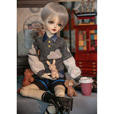 MEESock Lovely Boy BJD Doll 1/4 SD Dolls 16.7 Inch Ball Jointed Doll DIY Toys, with Clothes Shoes Wig Makeup, for Girls