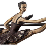 Dahlia Studios Stretching Ballerinas 11 3/4" High Figurine