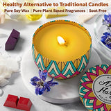 Ash & Harry Candle Making Kit with Natural Soy Wax for Candle Making - DIY Candle Making Kit for Adults & Kids - Complete Candle Making Supplies - Perfect Gift with 5 Fragrance Oils & 10 Candle Dyes