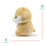Bellzi Hamster Cute Stuffed Animal Plush Toy - Adorable Soft Brown Hamster Toy Plushies and Gifts - Perfect Present for Kids, Babies, Toddlers - Hami