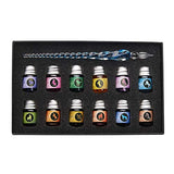 Mancola Glass Dipped Pen Ink Set-Handmade Crystal Writing Pen with 12 Colorful Inks for Art, Signatures, Calligraphy, Drawing，Decoration, Gift For Beginners and Artist Ma-13