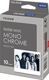 Fujifilm Instant Film 2-PACK BUNDLE SET , INSTAX WIDE MONOCHROME WW 1 (10 x 2 = 20 Shoots) for