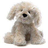 GUND Randle Bernese Mountain Dog Stuffed Animal Plush, 13" & Karina Labradoodle Dog Stuffed Animal Plush, 10.5" Off-White