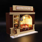 Cool Beans Boutique Miniature DIY Dollhouse Kit Wooden European Cafe (English Manual) DH-HD-S2021Cafe