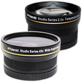 Canon EOS Rebel T6 DSLR Camera Kit, EF-S 18-55mm is II Lens, EF 75-300mm III Lens, RitzGear Wide