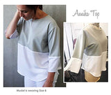 Style Arc Sewing Pattern - Annika Top (Sizes 04-16) - Click for Other Sizes Available