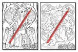 Greek Mythology: An Adult Coloring Book with Powerful Greek Gods, Beautiful Greek Goddesses, Mythological Creatures, and the Legendary Heroes of Ancient Greece