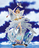 Good Smile Cardcaptor Sakura: Clear Card: Sakura Kinomoto (Hello World Version) 1: 7 Scale PVC Figure, Multicolor