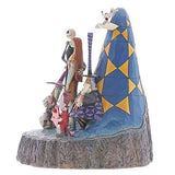 Enesco Disney Traditions by Jim Shore Nightmare Before Christmas Carved by Heart Figurine 8" Multicolor
