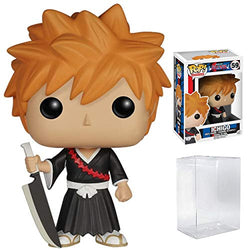 Funko Pop! Anime: Bleach - Ichigo Vinyl Figure (Bundled with Pop Box Protector Case)