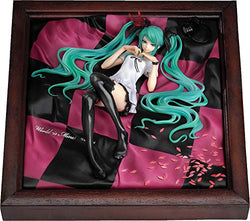 Good Smile Character Vocal Series 01: Supercell feat. Hatsune Miku (World is Mine) Brown Frame 1:8 Scale PVC Figure, Multicolor