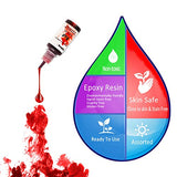 Alcohol Ink Set - 24 Bottles Vibrant Colors High Concentrated Alcohol-Based Ink, Concentrated Epoxy Resin Paint Colour Dye Great for Resin Petri Dish, Coaster, Painting, Tumbler Cup Making(10ml Each)